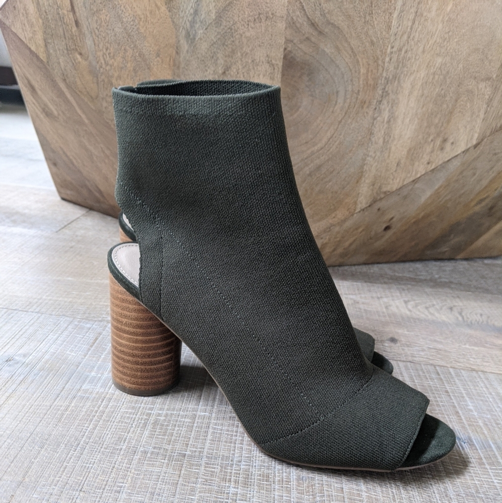 Steve Maden Open Toe Open Heal Bootie - image 1